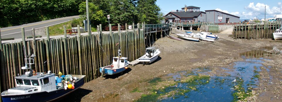 Low Tide at Halls Harbour on the Bay of Fundy