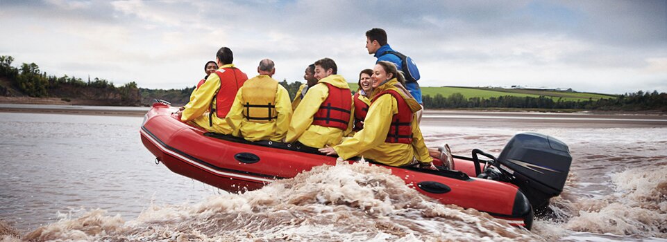 Tidal Bore Rafting on the Bay of Fundy